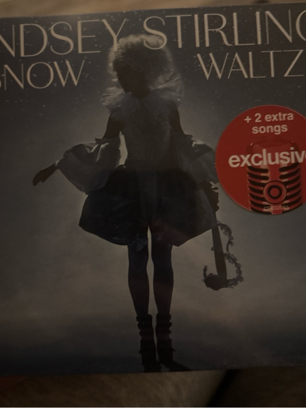 Lindsey Stirling "Snow Waltz" CD - Dark Blue/Silver Cover